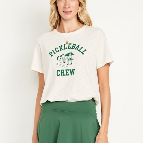 NWT Pickleball Crew Graphic Tee Shirt from Old Navy - Size Medium - Picture 3 of 5